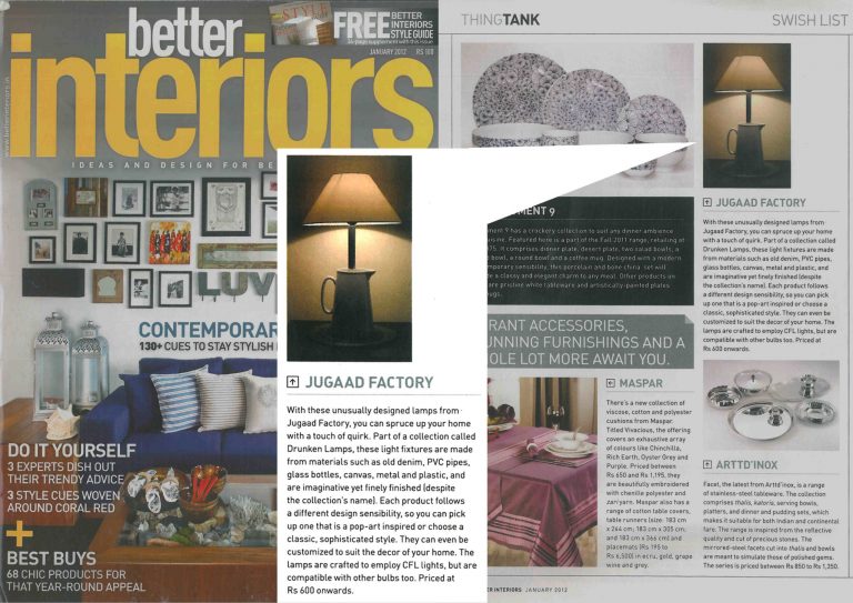 Read more about the article Better Interiors 2012