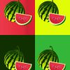 Home décor wall art poster watermelon