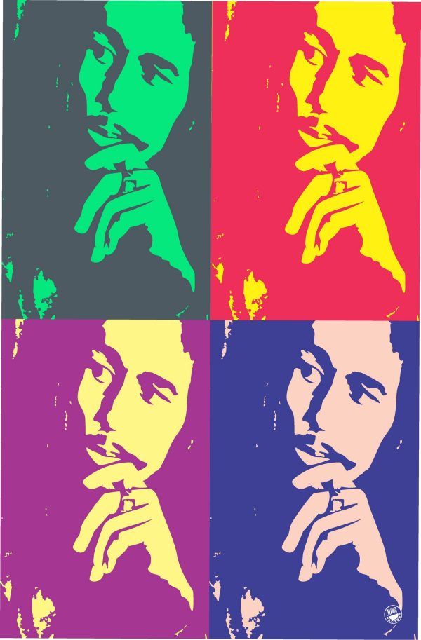 Home décor wall art poster Bob Marley