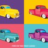 Home décor wall art poster Ford Hot Rod 1