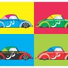Home décor wall art poster volks wagon racer car sports