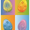 Home décor wall art poster easter eggs