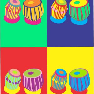 Home décor wall art poster tabla classcal