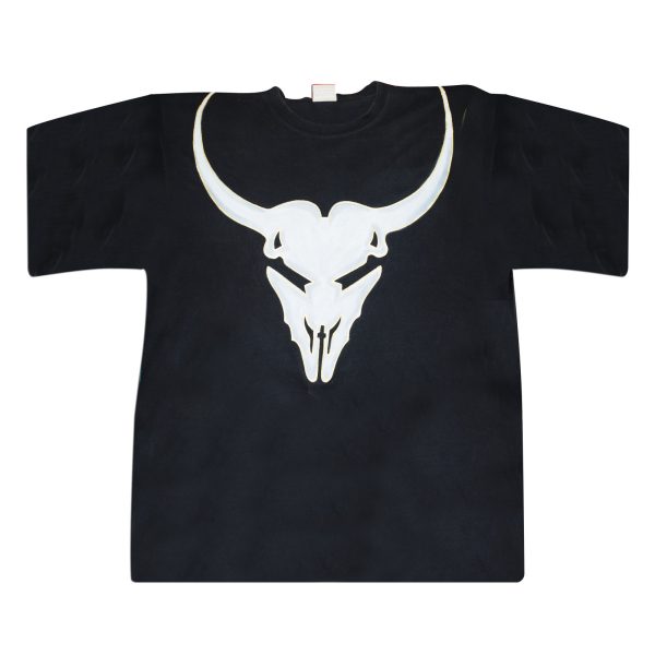 Handpainted tshirt cowbot fashion