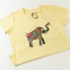 T shirt hand painted Elephant art Fashion